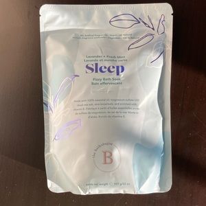 Sleep fuzzy bath soak, brand new